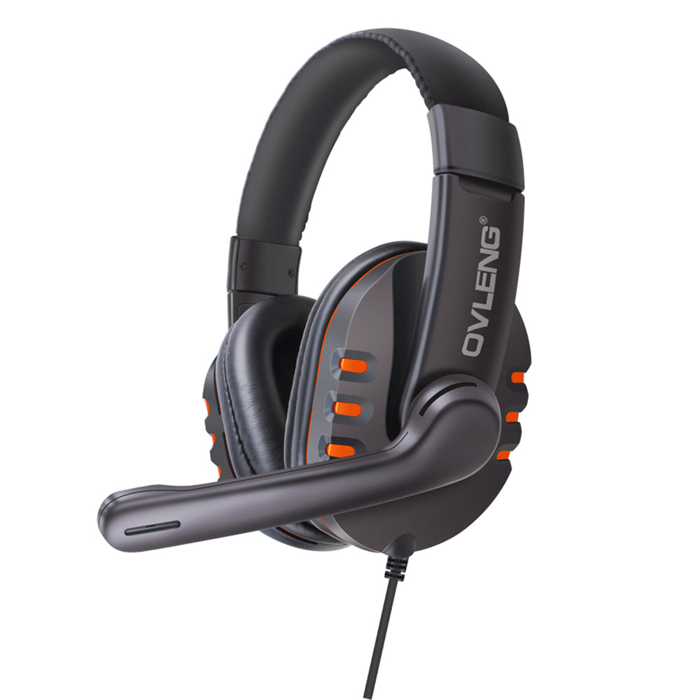 OVLENG Q7 Over-Ear HiFi Sound Gaming Headset Volume Adjustable Function USB Cable Wired Headphone E-Sports Earphone with Microphone OVLENG Q7 Over-Ear HiFi Sound Gaming Headset Volume Adjustable Function USB Cable Wired Headphone E-Sports Earphone with Microphone